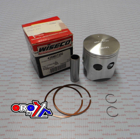 WISECO 72mm PISTON KIT KAWASAKI KX250 78-86, KDX250 80-84, KXT250 84-87