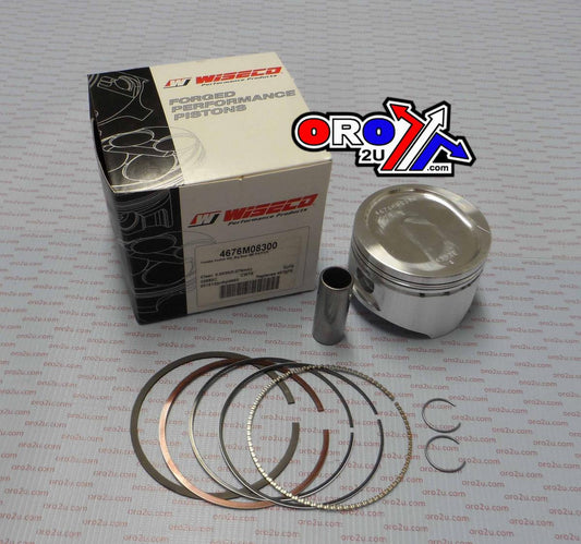 WISECO 83mm PISTON KIT YAMAHA YFM400 KODIAK 93-99, BIG BEAR 00-12