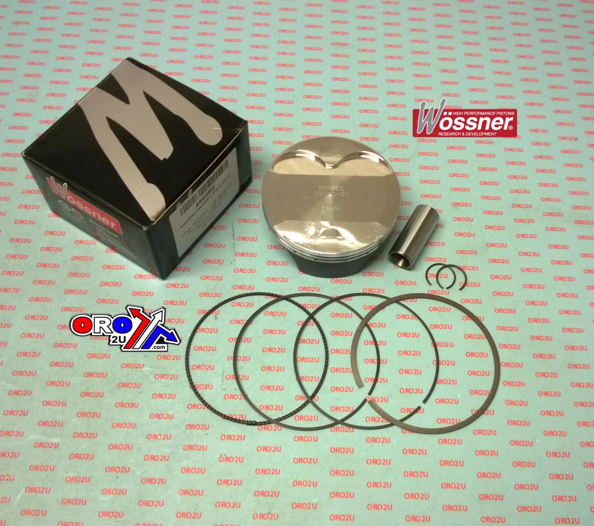 PISTON KIT 00-02 YZF426 97.00 FORGED WOSSNER 8525D200