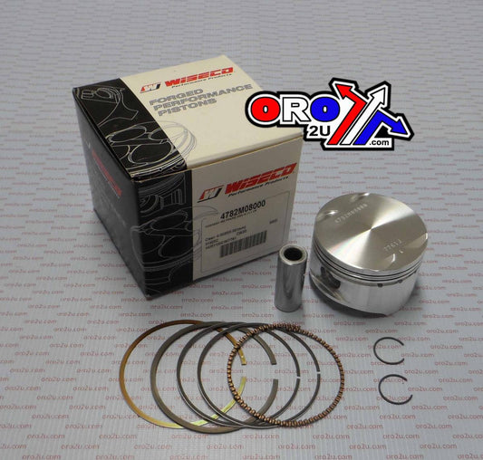 WISECO 80mm PISTON KIT KAWASAKI KVF650 05-13, ARCTIC CAT V-TWIN 04-07