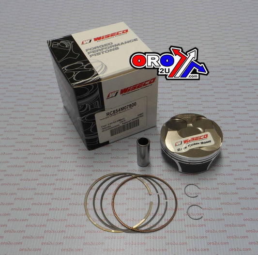 WISECO 78mm PISTON KIT A, HONDA CRF250R 2008-2009, RACERS CHOICE, 14:1 Comp