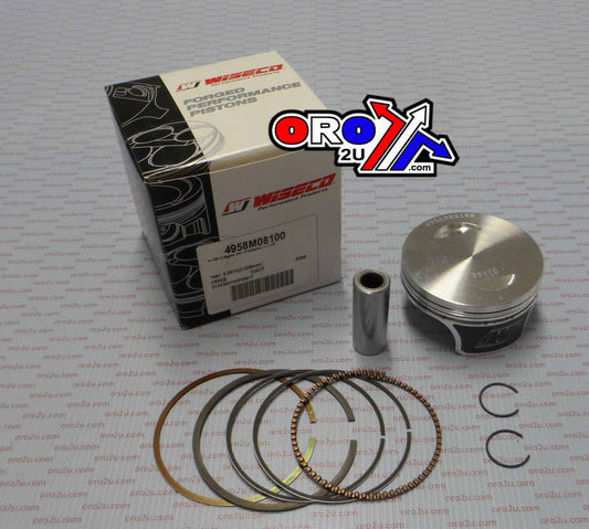 WISECO PISTON KIT 81mm YAMAHA YFM250R RAPTOR 08-13, XT250 13-18, Comp 11:1