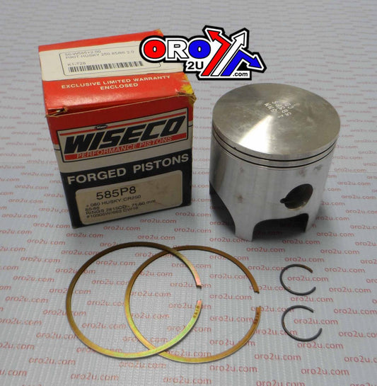 WISECO +2mm PISTON KIT HUSQVARNA CR250 1985-1986, WR250 1985-1986