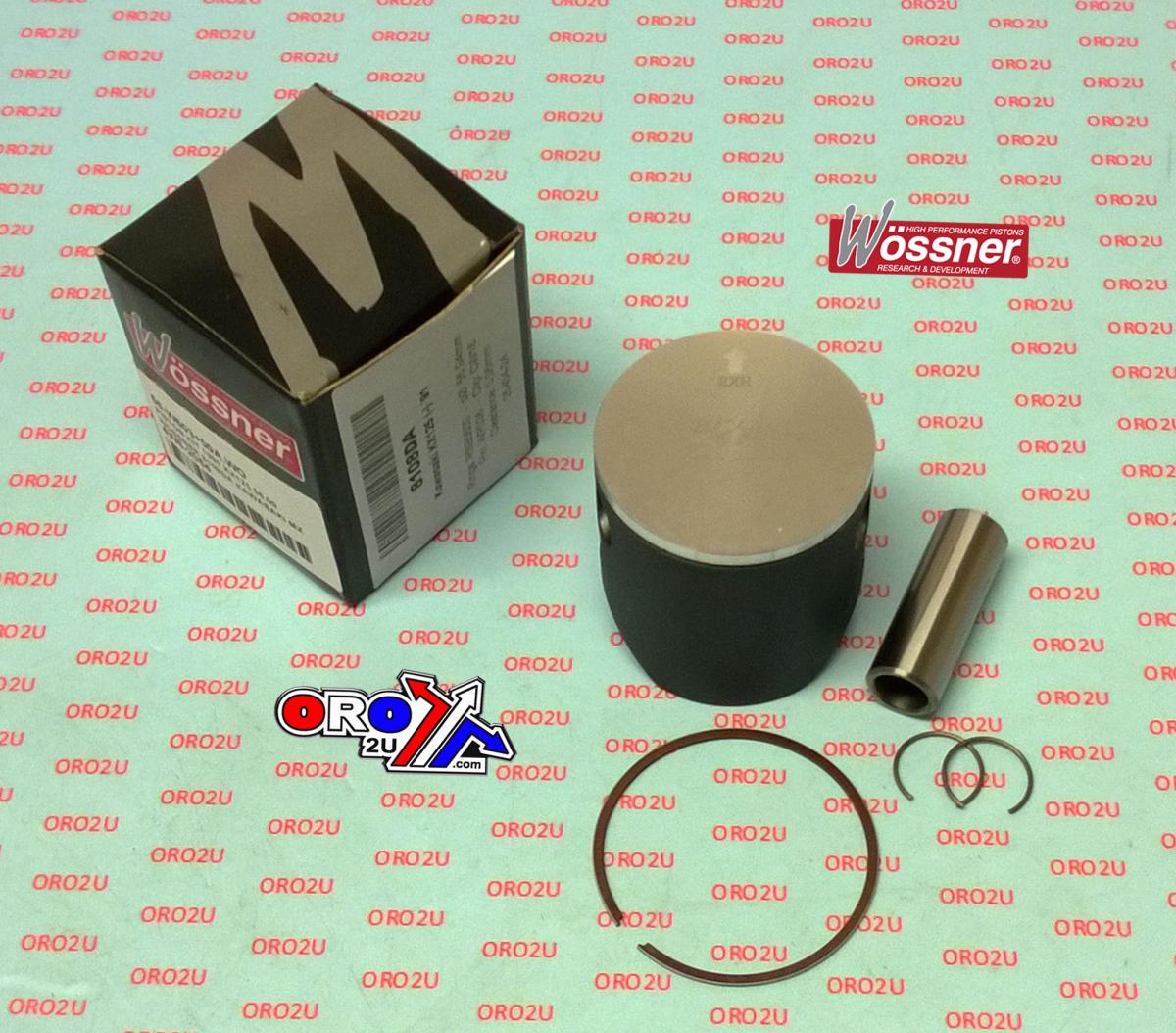 WOSSNER 56mm PISTON KIT A, KAWASAKI KX125 1991