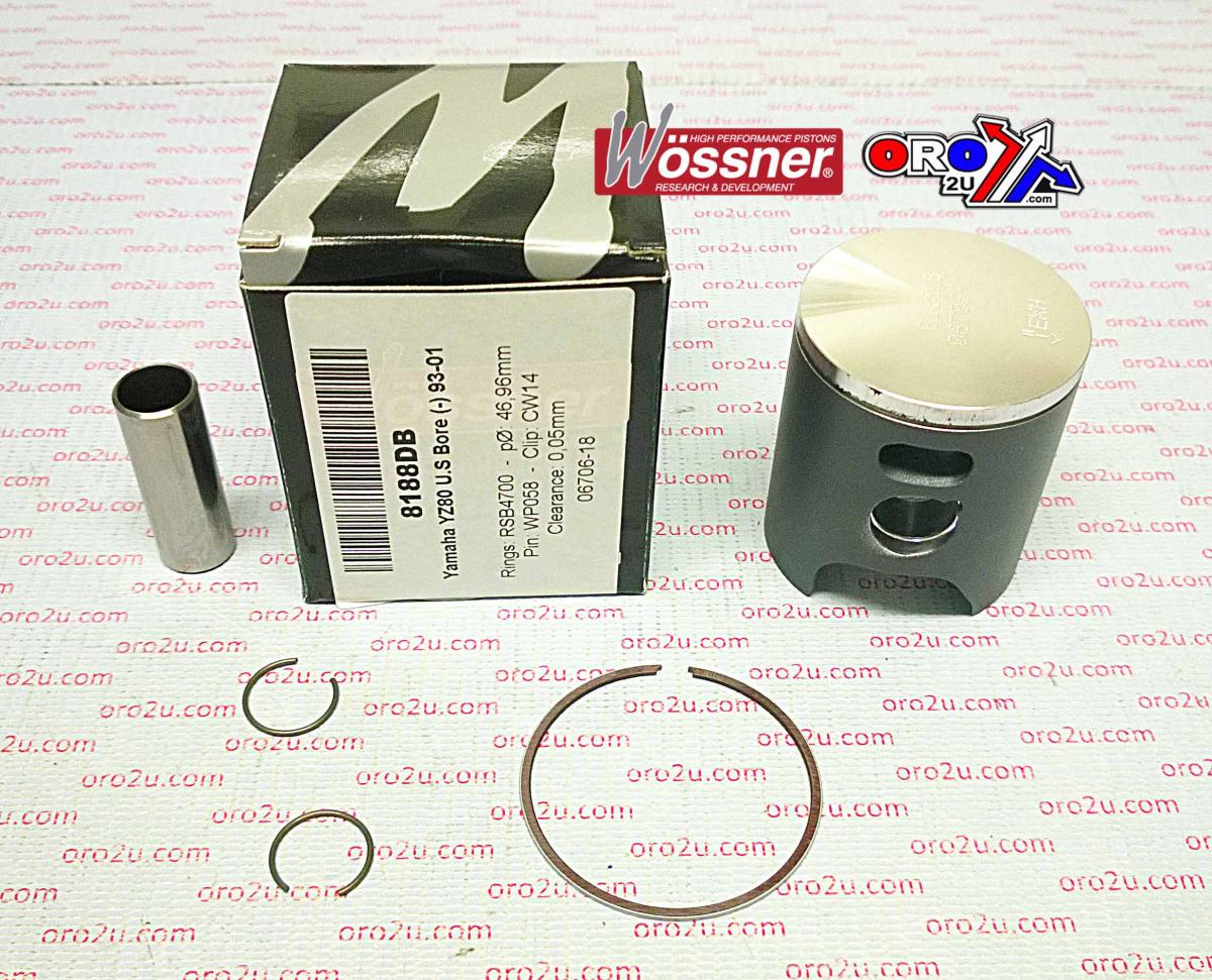 PISTON KIT YZ85 YZ80 47.50 A WOSSNER 8188D050 YAMAHA MX
