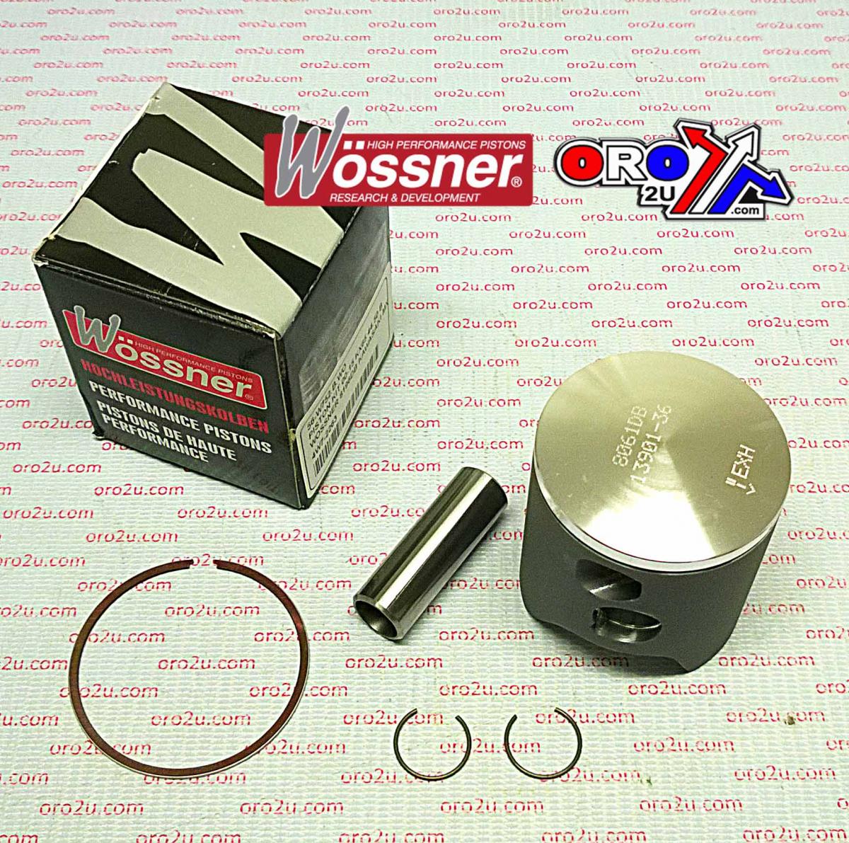 PISTON KIT 00-03 RM125 54.00 A WOSSNER 8061DA SUZUKI MX