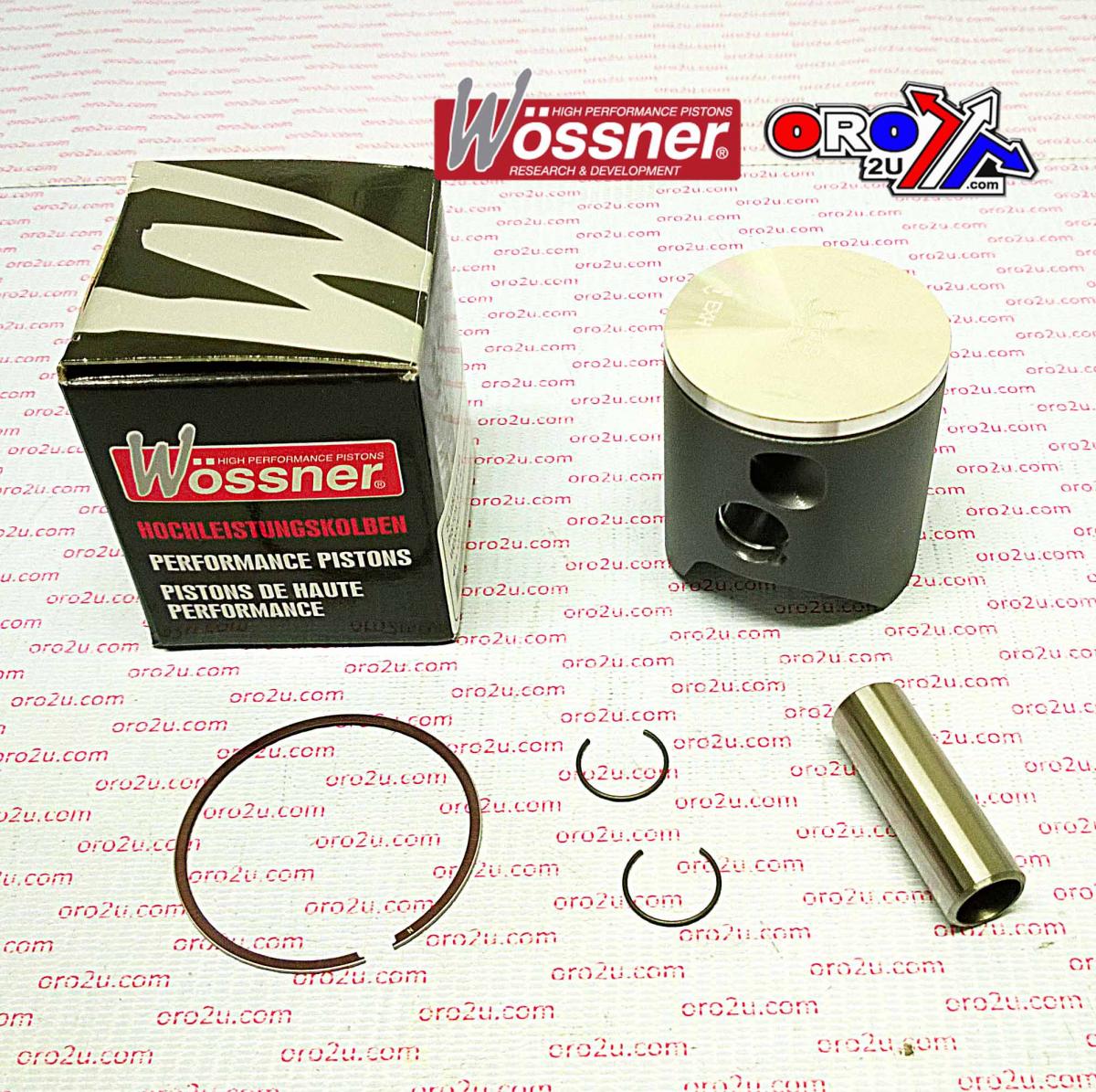 PISTON KIT 04-10 RM125 54.00 A WOSSNER 8098DA SUZUKI MX