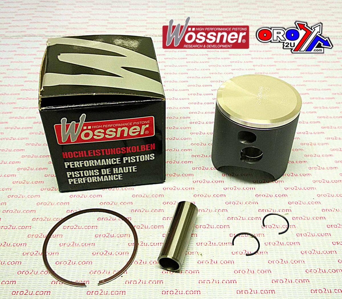 PISTON KIT 05-16 YZ125 58.00 WOSSNER 8160D400 YAMAHA MX