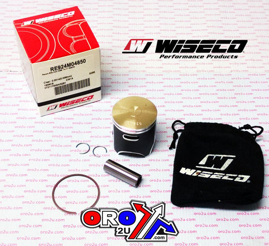 WISECO 48.5mm PISTON KIT KAWASAKI KX85 2014-2025, Racers Elite ArmorFit
