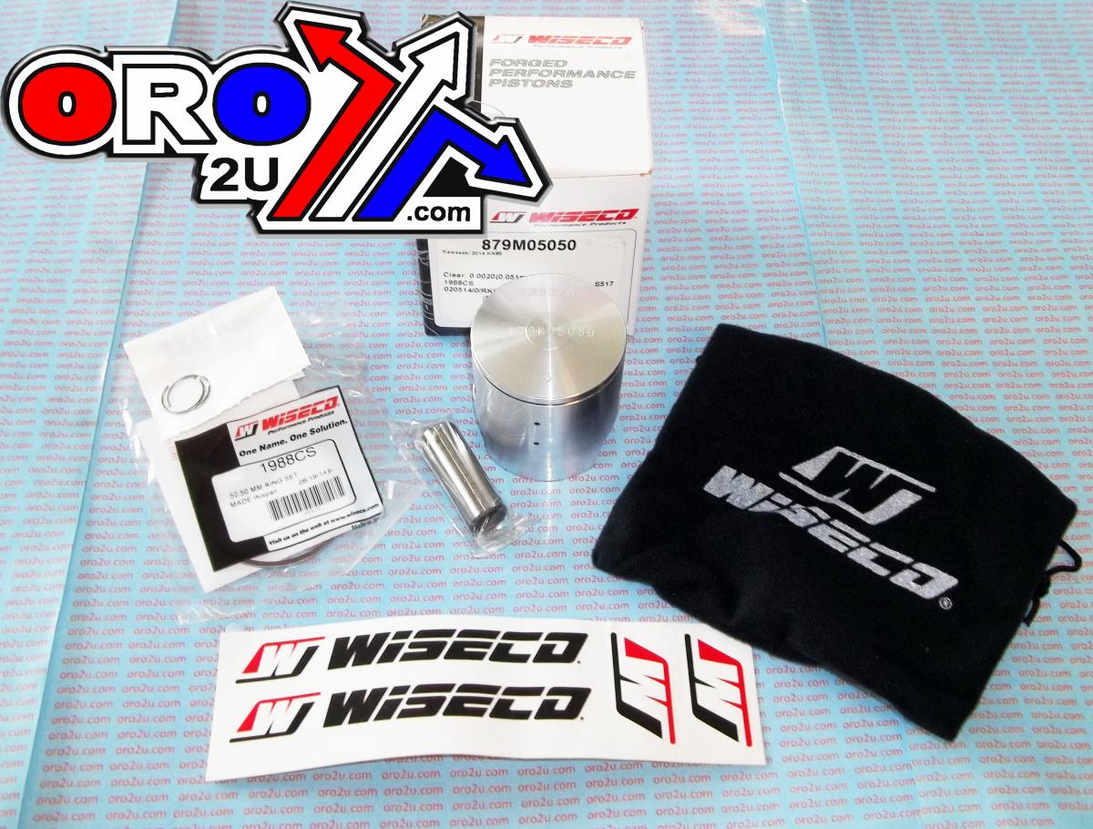 WISECO 50.5mm PISTON KIT KAWASAKI KX85 2014-2025