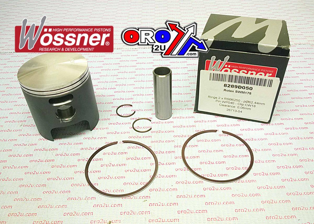 PISTON KIT ROTAX SWM175 62.00 WOSSNER 8289DA