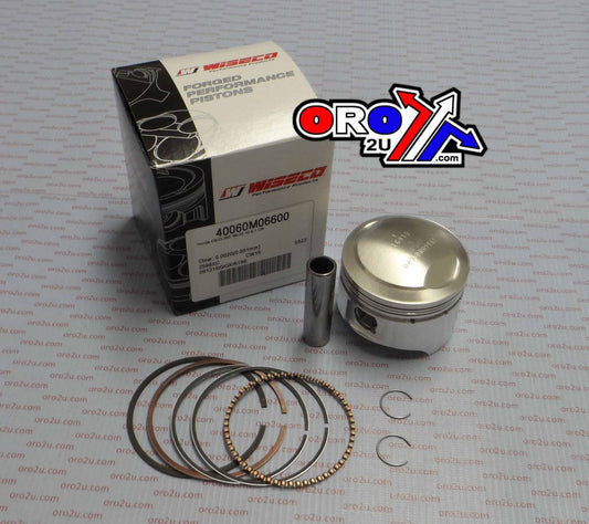 PISTON KIT 68-73 CB350 66.00 WISECO 40060M06600 ROAD HONDA