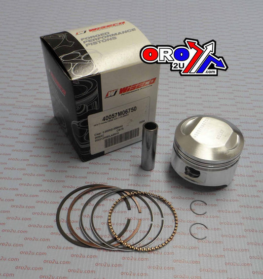 PISTON KIT 74-76 CB360 67.50 WISECO 40057M06750 ROAD HONDA