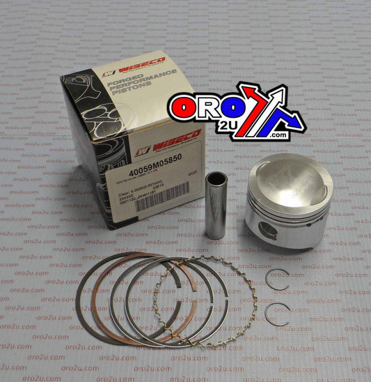 PISTON KIT 74-79 CB550K 58.50 WISECO 40059M05850 ROAD HONDA
