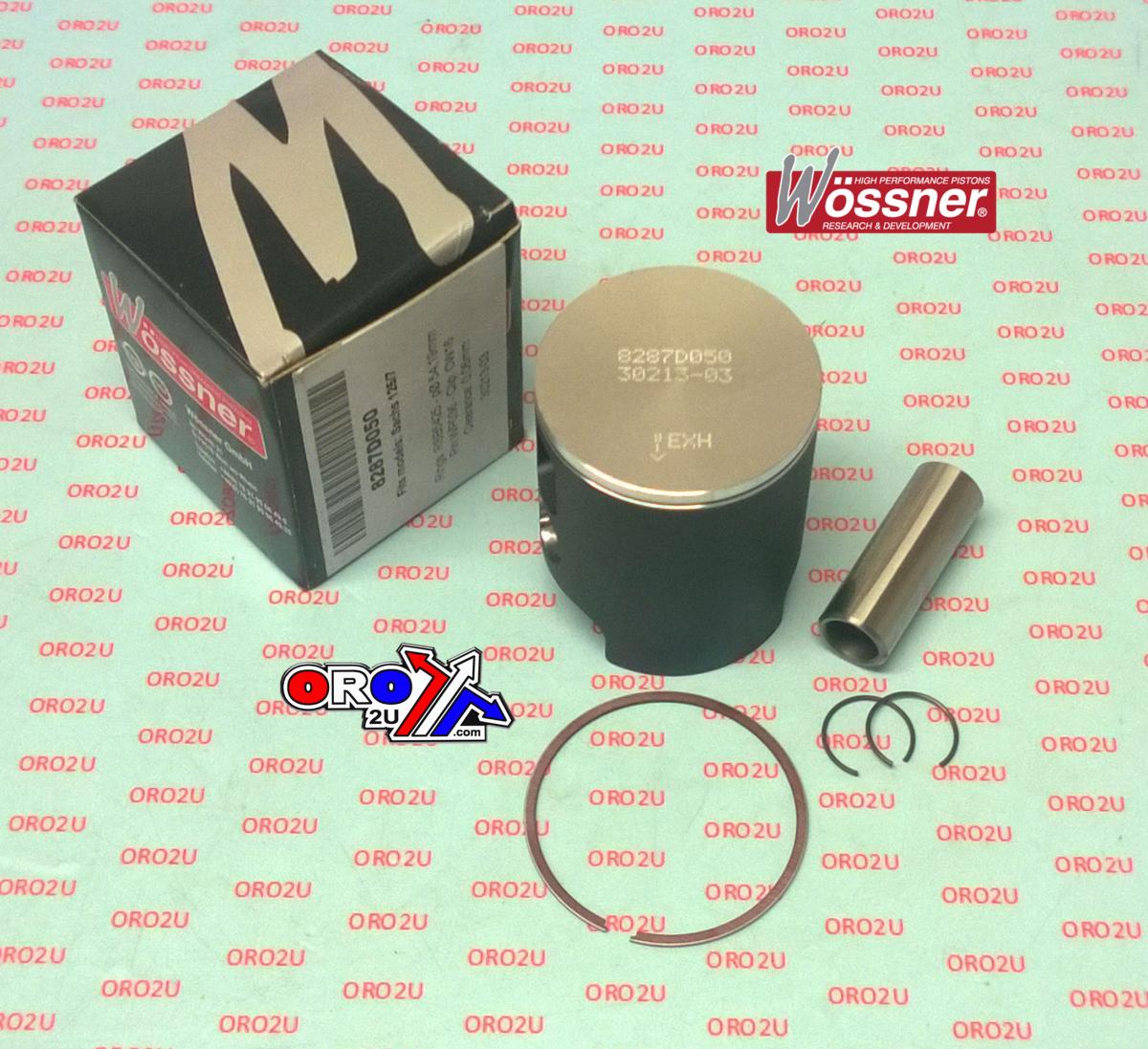 WOSSNER 54.75mm PISTON KIT SACHS 125/7, PIN 16mm