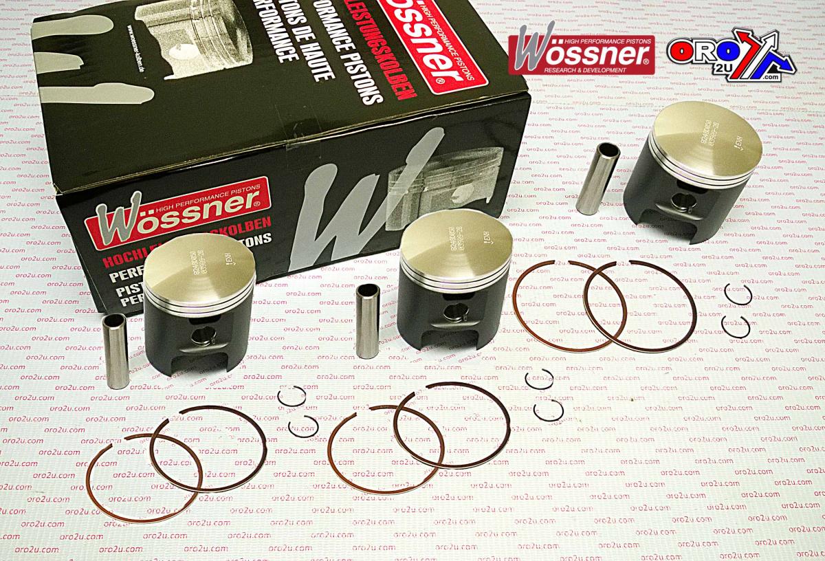 WOSSNER 72mm PISTON KIT KH750 TRIPLE 72-75, SET/3