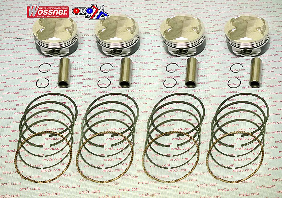 WOSSNER 67.5mm PISTON KIT YAMAHA YZF-R6 2001-2005