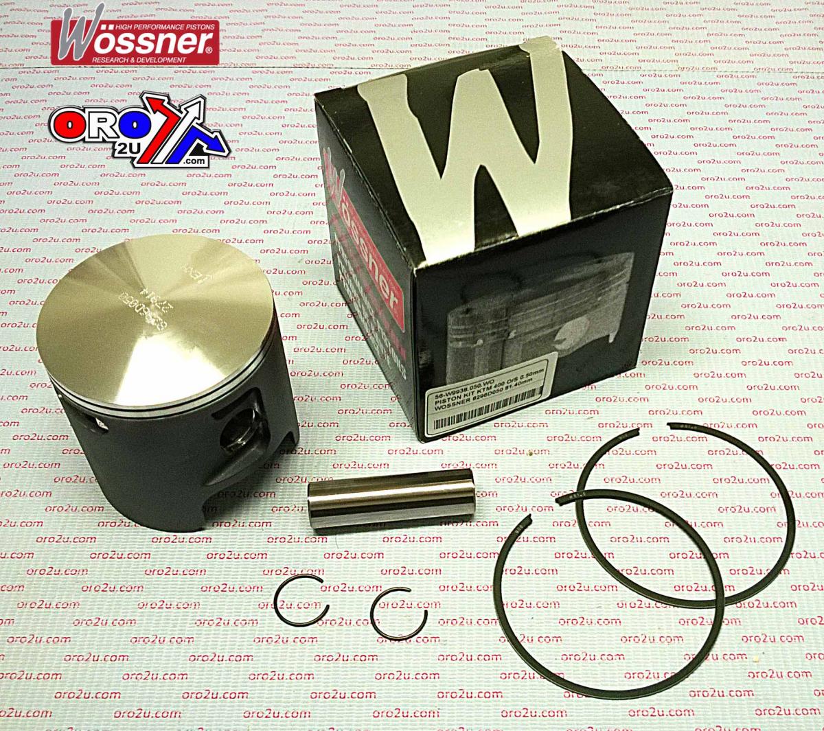 WOSSNER 81.5mm PISTON KIT KTM GS 400 1976-1981