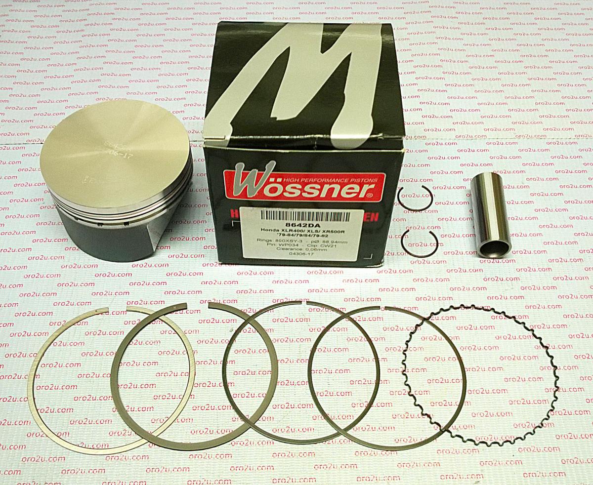WOSSNER 96mm PISTON KIT A, HONDA CRF450R 17-25, CRF450RX 19-53, HI-COMP