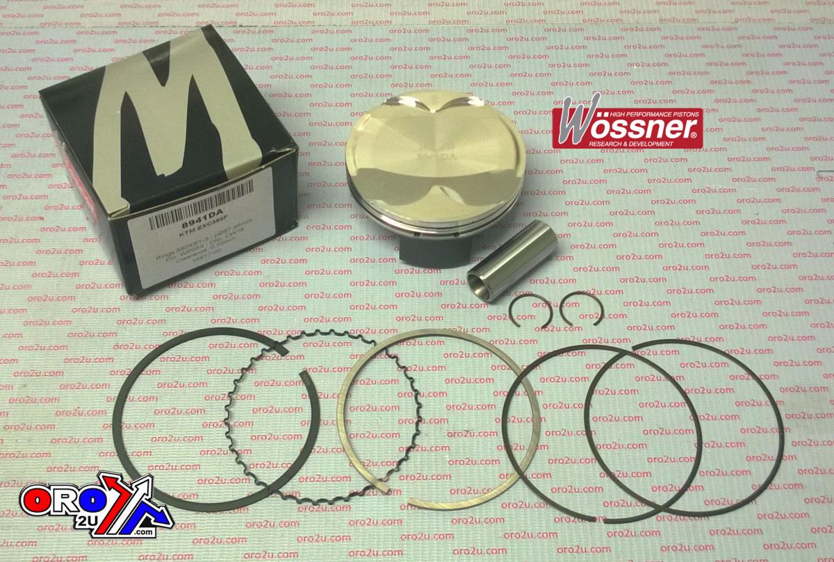WOSSNER 88mm PISTON KIT A, KTM 350 EXC-F 17-19 COMP 12.5:1
