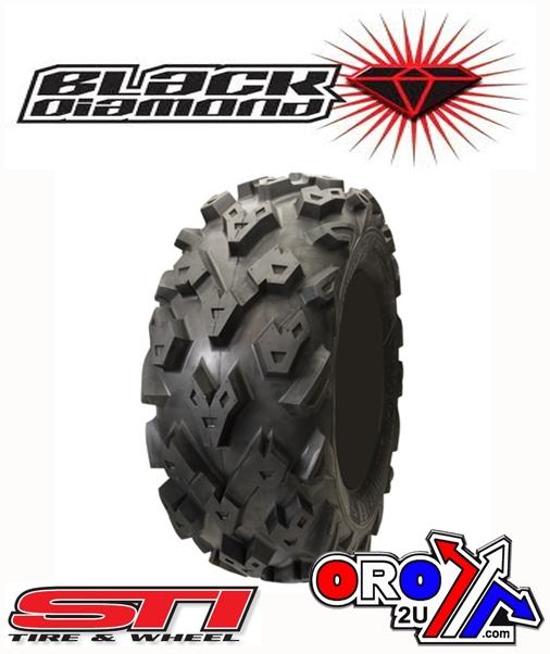 25x10.00R-11 STI BLACK DIAMOND, ATR ATV TYRE 6-PLY RADIAL