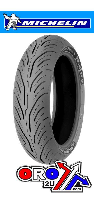 MICHELIN 190/55 ZR17 (75W) PILOT ROAD 4 TYRE, REAR