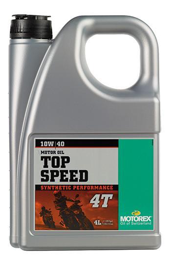 4L MOTOREX OIL TOP SPEED 4T 10W40