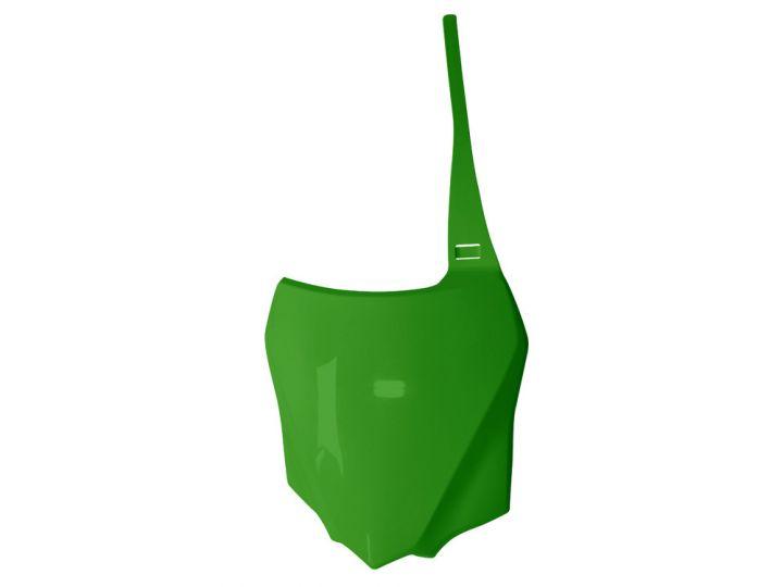 R-TECH GREEN FRONT NUMBER BOARD KAWASAKI KX85 14-24, KX100 14-21, KX112 22-24