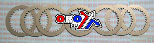 CLUTCH PLATE STEEL SET/7 KX125 88-92, PSYCHIC MX-05034S KAWASAKI