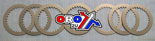 CLUTCH PLATE STEEL SET/7, YAMAHA  YZ125 93-07, MX-03227S