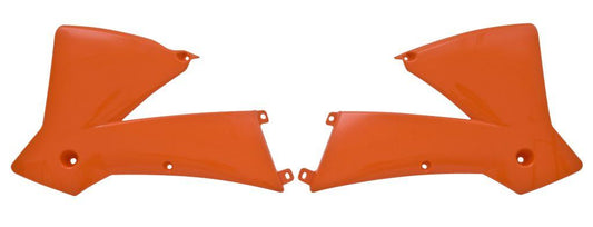 R-TECH ORANGE RADIATOR SCOOP KTM SX85 2006-2012