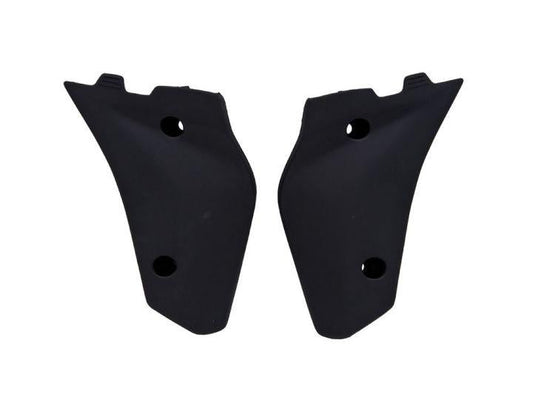R-TECH BLACK LOWER RADIATOR SCOOPS HUSQ CR/WR 125 05-08, CR/WR 250/300 06-13