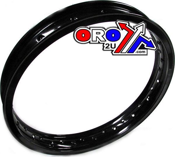 MTX BLACK RIM 215x19, 36 SPOKE HOLE