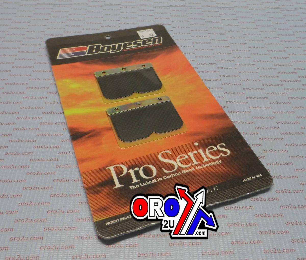 PRO-154 BOYESEN REED CARB, Boyesen Pro Series Reeds - PRO KTM 125 01-03