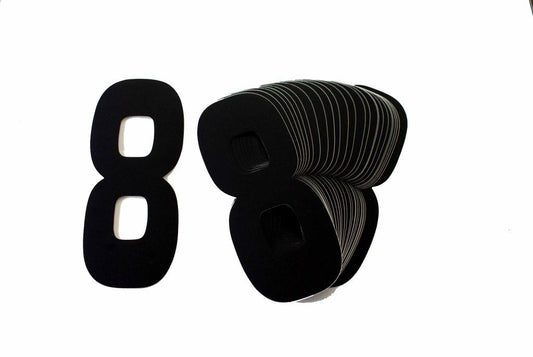 BLACK 8"/20cm 8. PACK/25