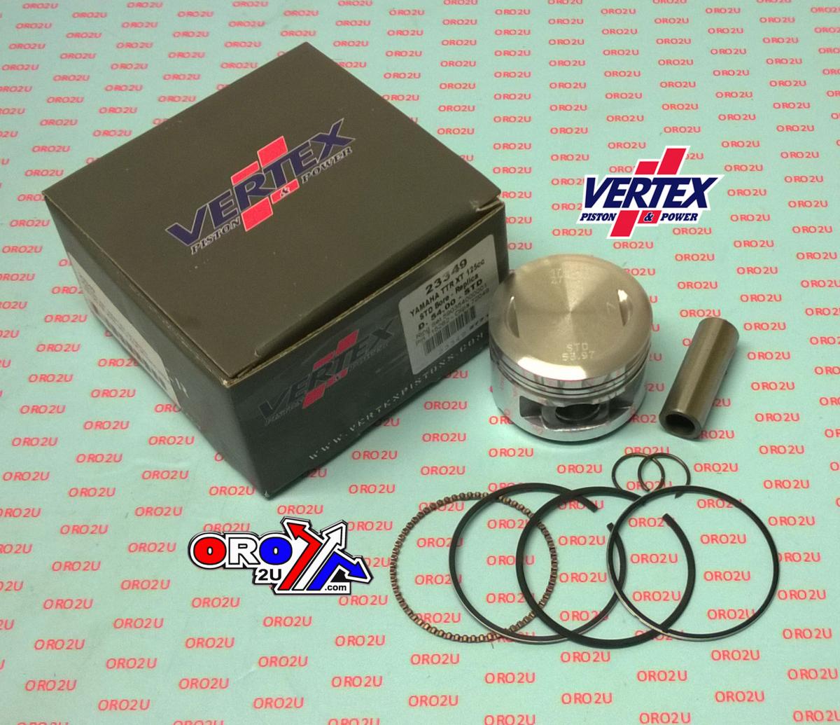 PISTON KIT VERTEX 56.00 BETA RR 125 06-12, VERTEX 23349200 OS +2.00 FANTIC 125