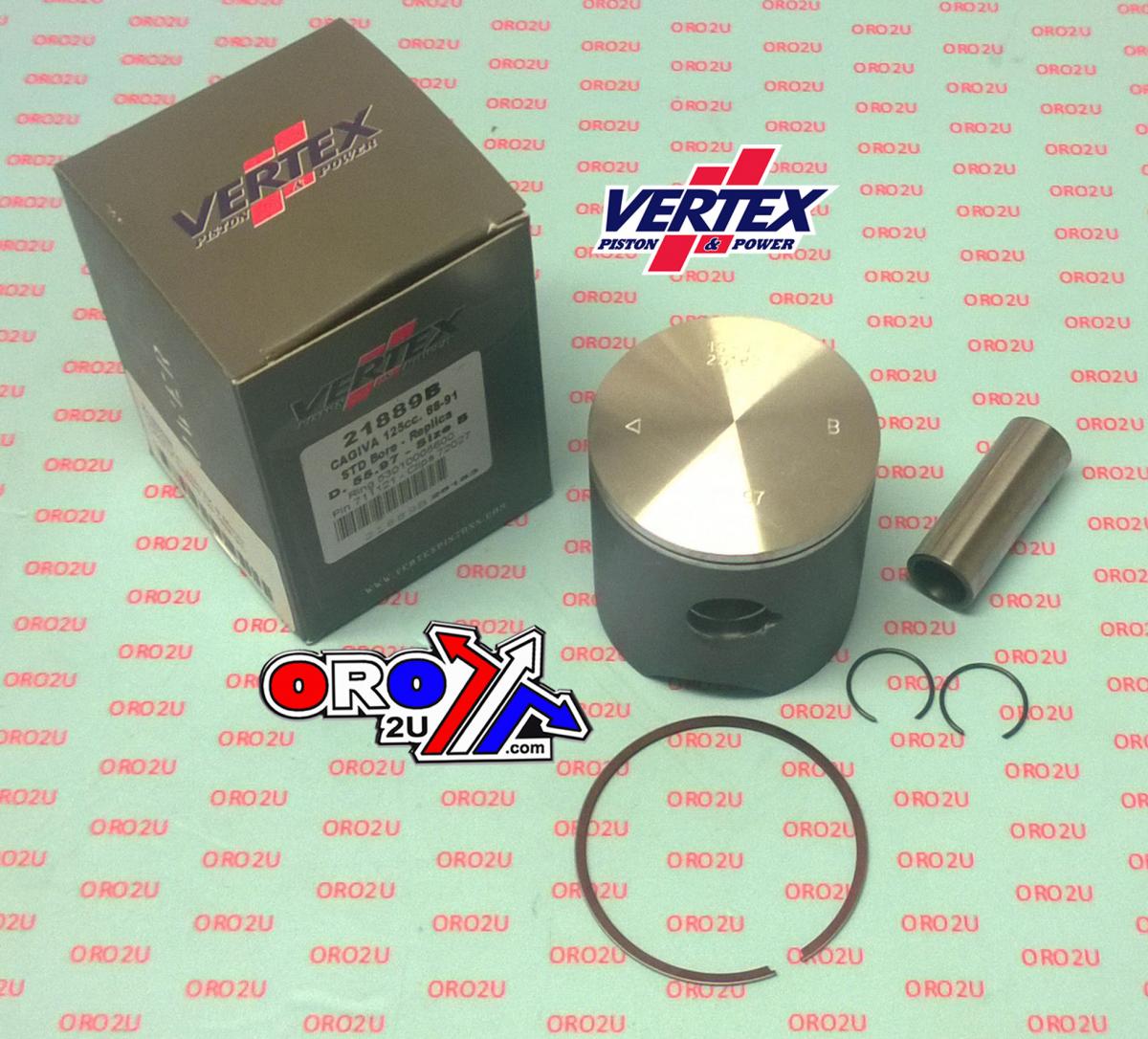 PISTON KIT VERTEX B 56 HUSKY CR/WR 125 88-91 VERTEX 21889B