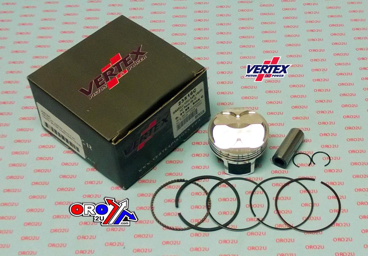PISTON KIT VERTEX 52.0 B HC FANTIC 125 TZ170 08-10, VERTEX 23516B, COMPR 16,1:1