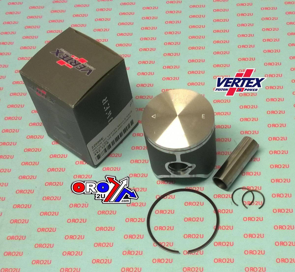 PISTON KIT VERTEX 54.0 E HONDA CR125 04-07 RACE, VERTEX 22996E