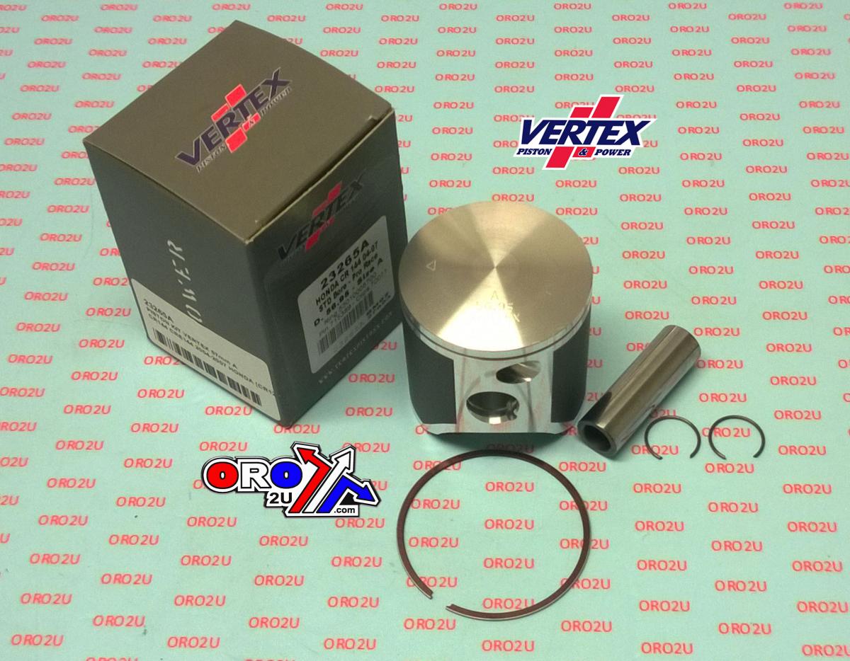 PISTON KIT VERTEX 57.0 A HONDA CR125 04-07 PRO RACE, VERTEX 23265A BIG BORE