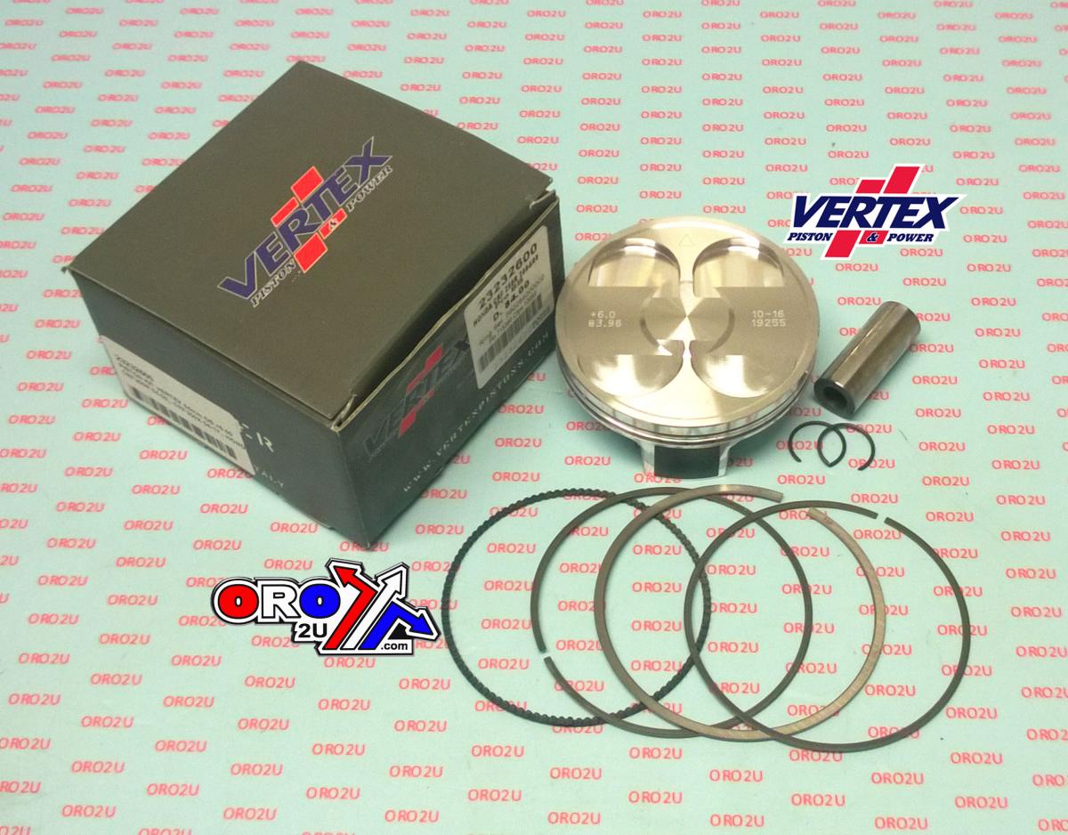 PISTON KIT VERTEX 88.0 HONDA TRX400EX 99-07, 23234300 OS +3.00 COMPR 10,0:1