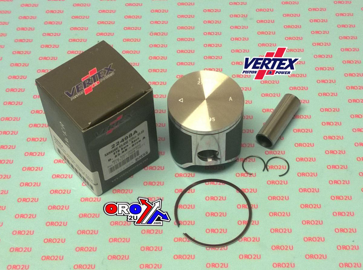 PISTON KIT VERTEX 54.0 C KAWASAKI KX125 95-00 RACE, VERTEX 22498C