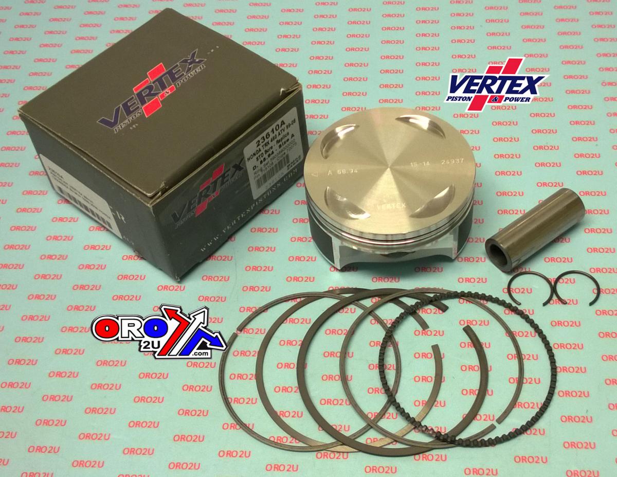 PISTON KIT VERTEX 77.0 D HC KAWASAKI KXF 250 2010, VERTEX 23567D HC COMPR 13,9:1