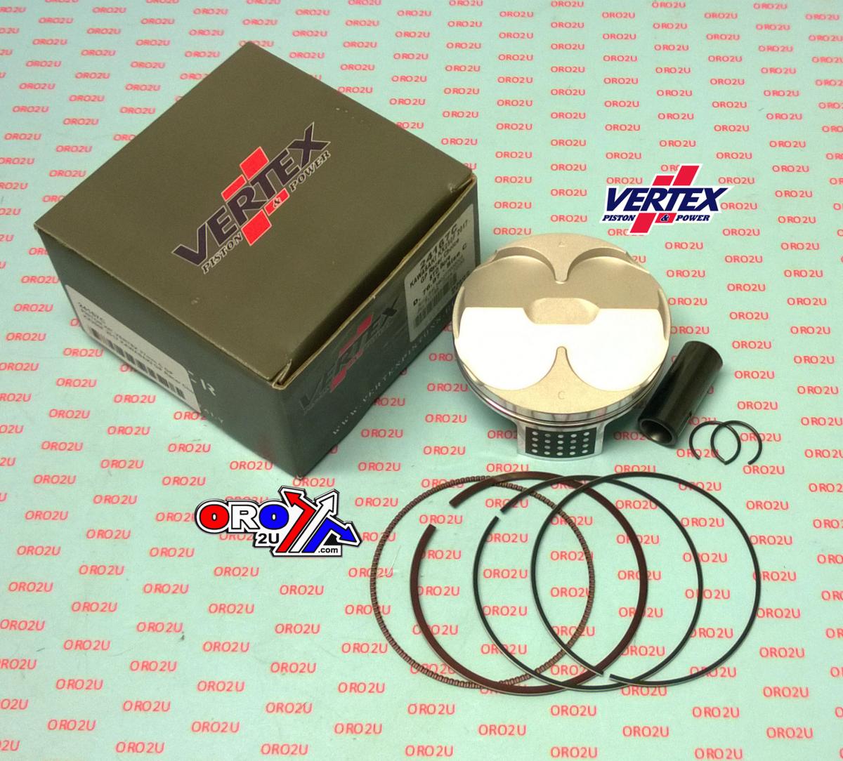 PISTON KIT VERTEX 24167B 77.0 B GP KAWASAKI KX-F 250 2017, HC COMPR 14,7:1