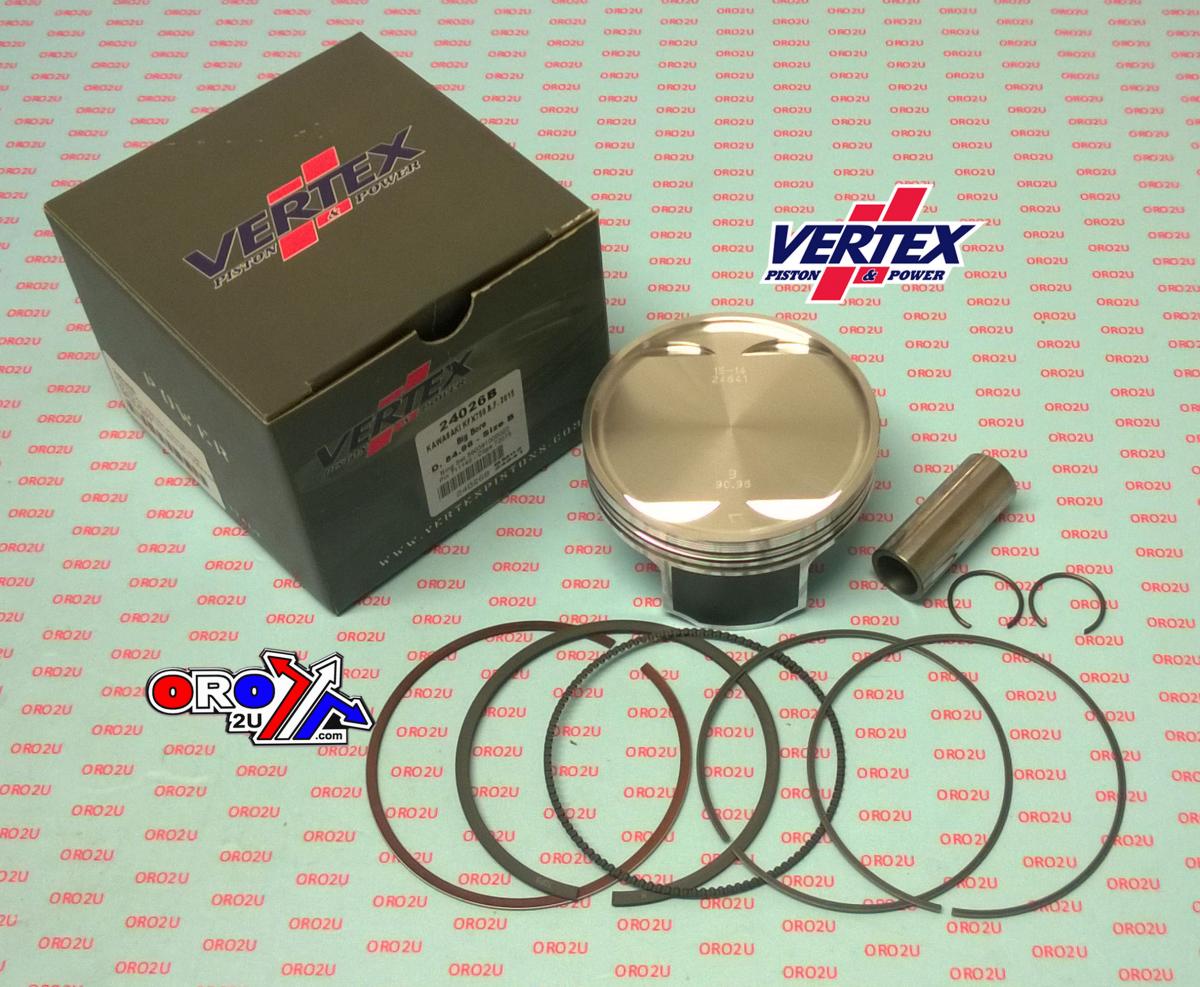 PISTON KIT VERTEX 91.0 B KAWASAKI KFX 750 15-17, VERTEX 24026B OS+6:00 BIG BORE