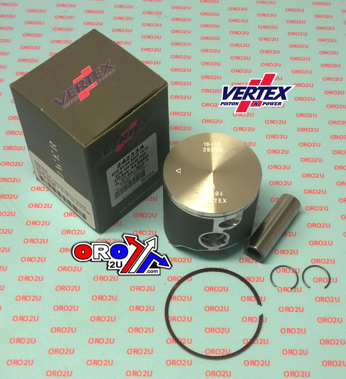 PISTON KIT VERTEX 24233C 58.0 C RACE KTM EXC/SX/XC-W 150 16-22, HUSKY TE RACE