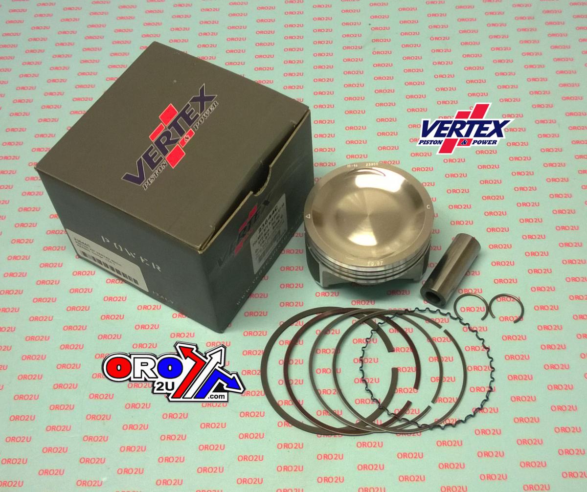 PISTON KIT VERTEX 80.0 A HC POLARIS RZR/SPORTSMAN 800 09-14, HC COMPR 11,0:1