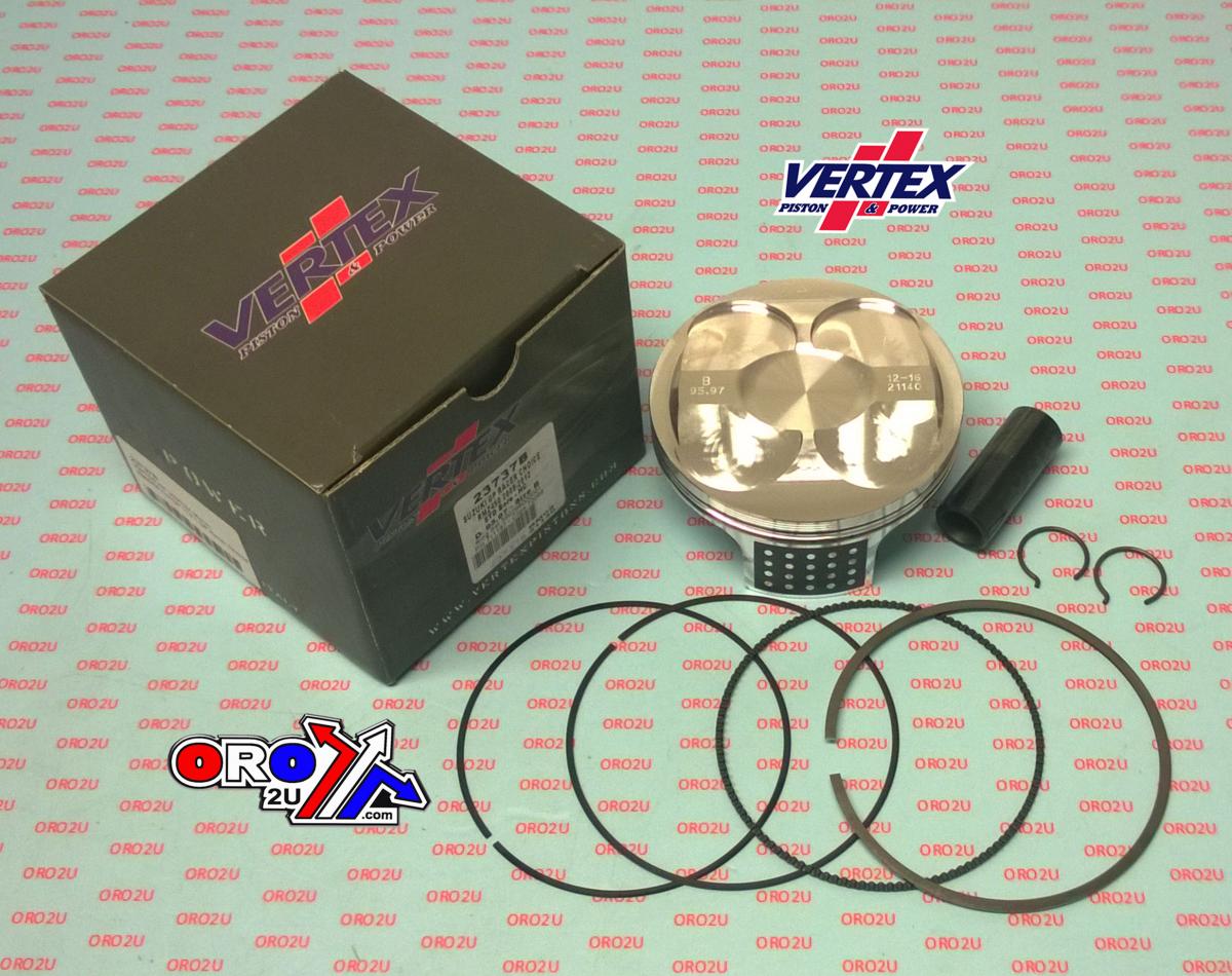 PISTON KIT VERTEX 96.0 B GP SUZUKI RMZ 450 08-12, VERTEX 23737B HC COMPR 13,8:1