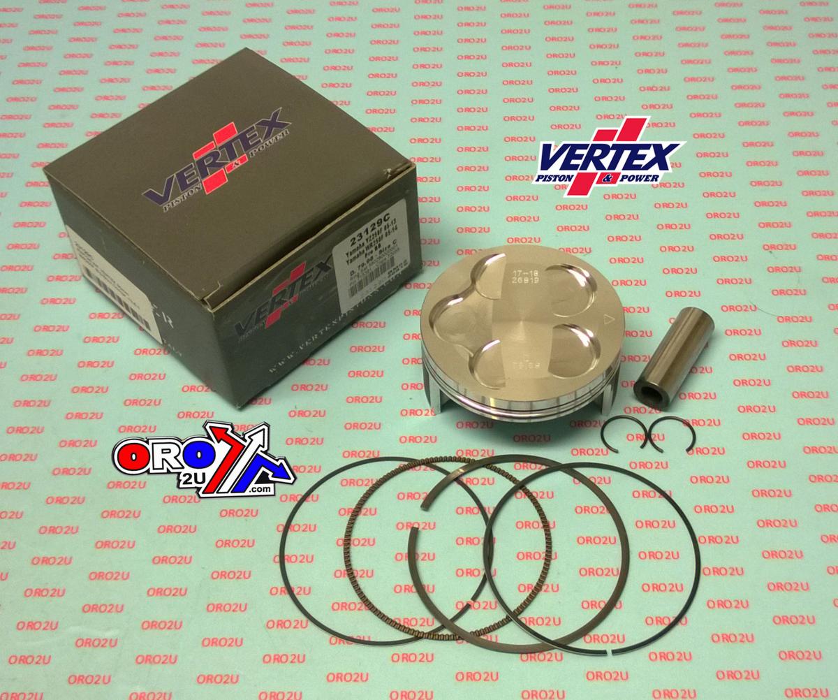 PISTON KIT VERTEX 80.0 A YAMAHA WR/YZ 250 05-14, OS +3.00 BIG BORE COMPR 13,5:1
