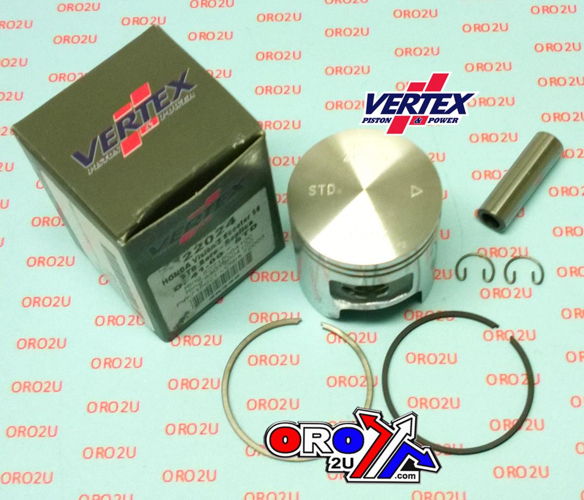 PISTON KIT HONDA VISION 50cc 41.50mm, VERTEX 22024050 PEUGEOT 50